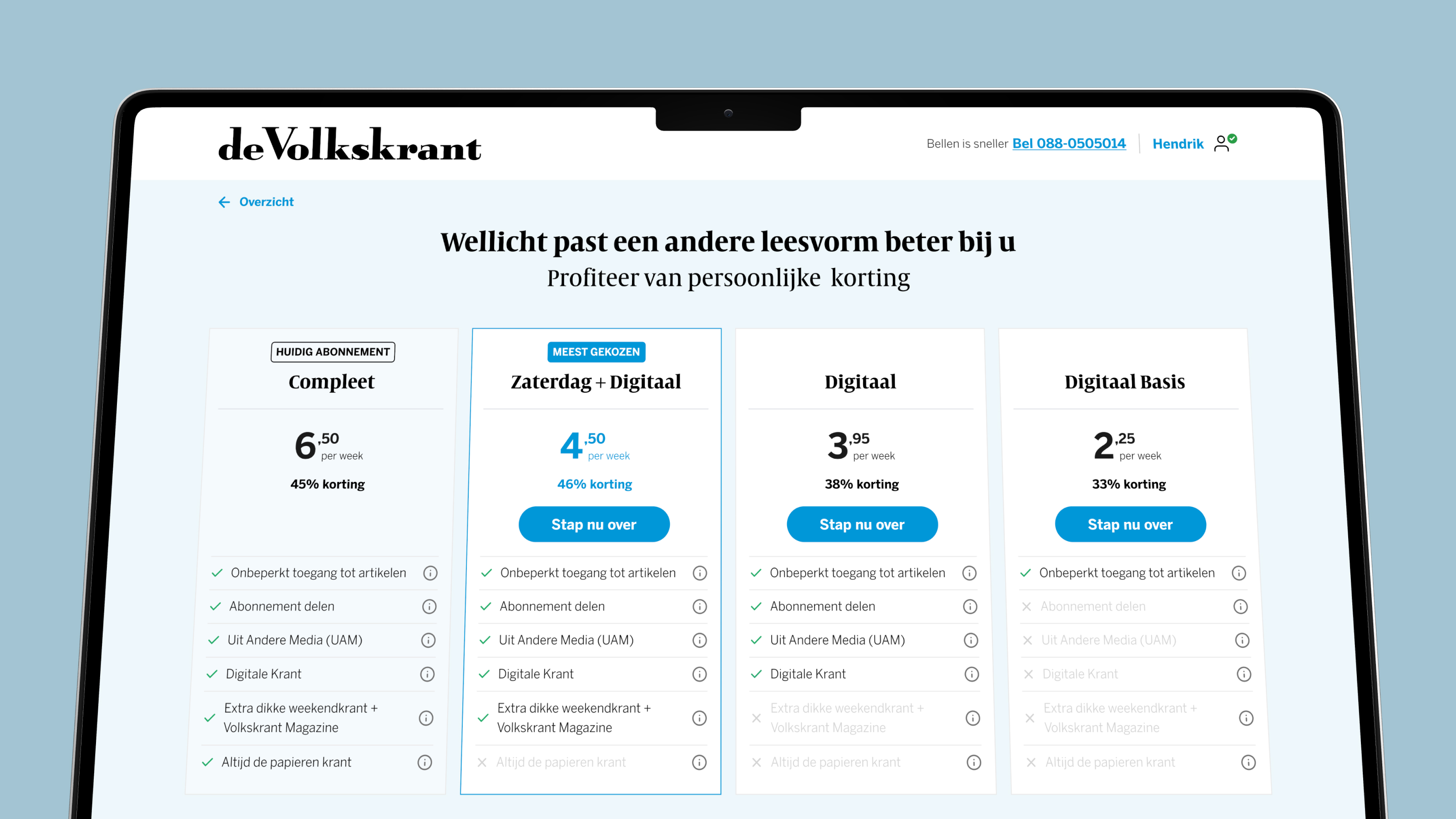 DPG case visual — Volkskrant